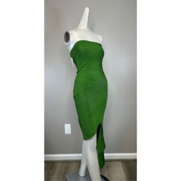 NWT Herve Leger Slashed Bandage Strapless Mini Dress Size XS $990 - Picture 5 of 10